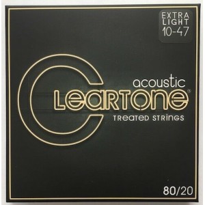 CLEARTONE 80/20 Bronze Extra Light 10-47 Acoustic String 